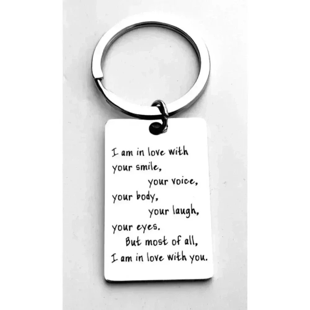 I'm In Love With You Keychain